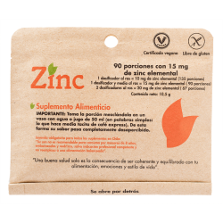 Zinc, 90 porciones