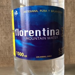 Agua Florentina sin gas...